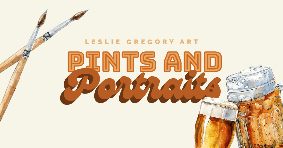 Pints & Portraits: Live Watercolor Portraits at Natural State Beer Company